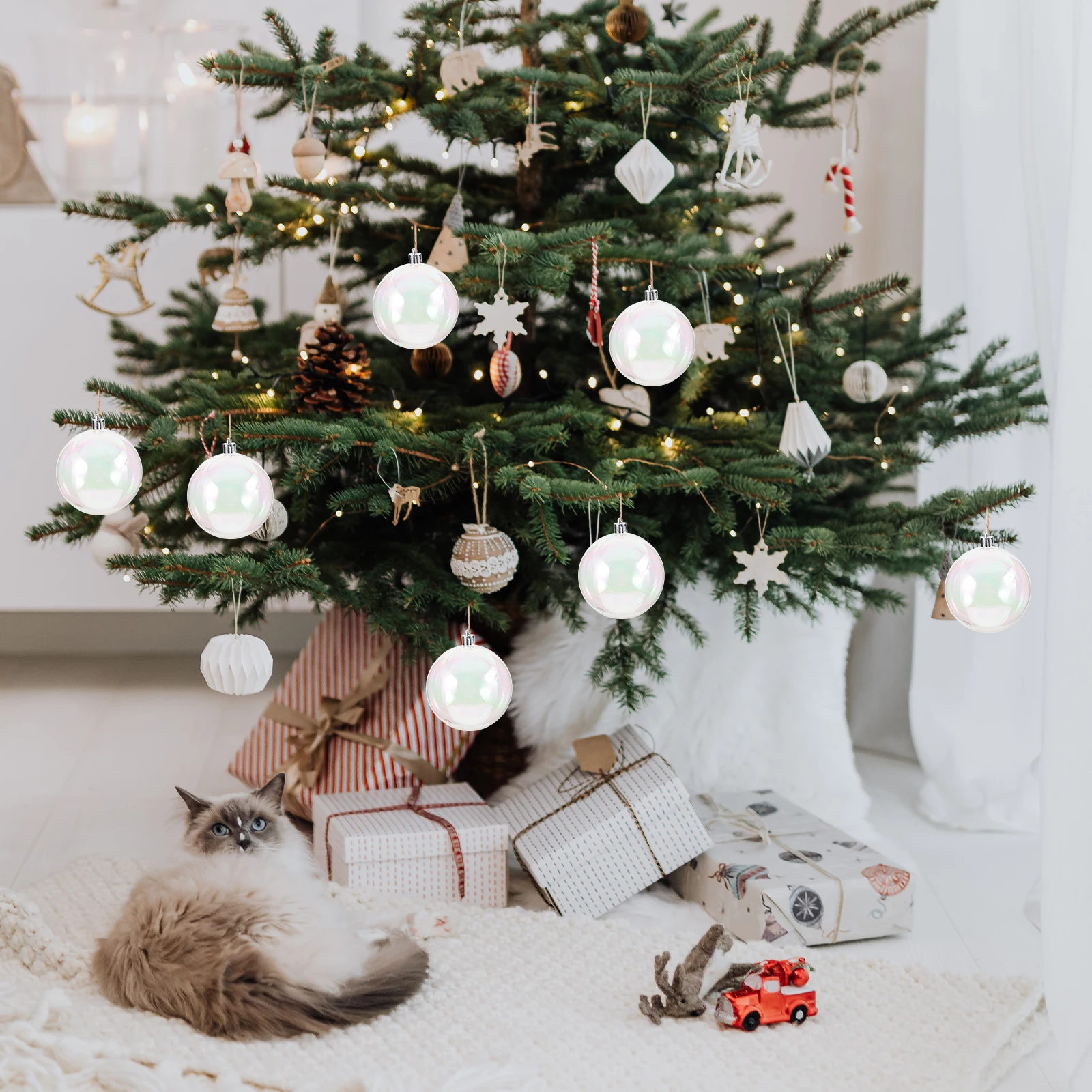 12pcs Christmas Ornament Decorations Balls Hanging Party Decor Xmas Tree Pendant Accessories
12pcs Christmas Ornament Decorations Balls Hanging Party Decor Xmas Tree Pendant Accessories