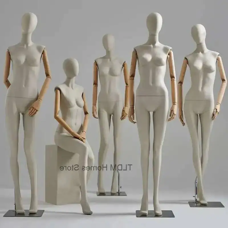 Магазин одежды Женский манекен Тканевый чехол Модель тела Высококачественные оконные подставки с ключицей Манекены всего тела T
Магазин одежды Женский манекен Тканевый чехол Модель тела Высококачественные оконные подставки с ключицей Манекены всего тела T