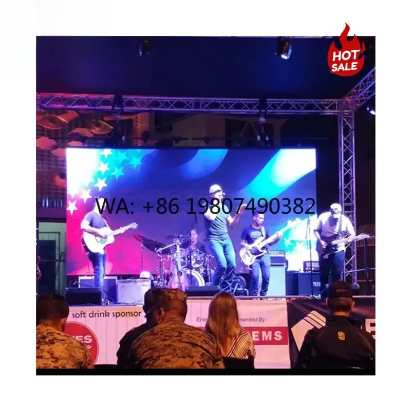 4K HD P2.9 P3.9 LED Video Wall Outdoor Rental Display Panel For Stage Backdrop And Commercial Advertising Usage
4K HD P2.9 P3.9 LED Video Wall Outdoor Rental Display Panel For Stage Backdrop And Commercial Advertising Usage