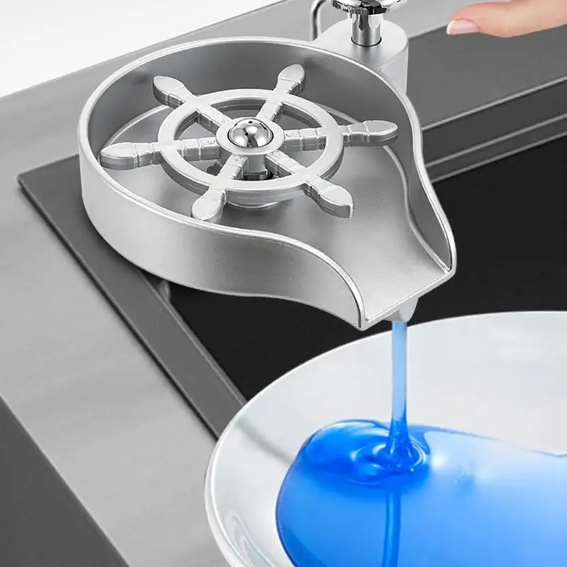 Press Control Glass Cleaner Liquid Soap Dispenser for Commercial Sinks
Press Control Glass Cleaner Liquid Soap Dispenser for Commercial Sinks