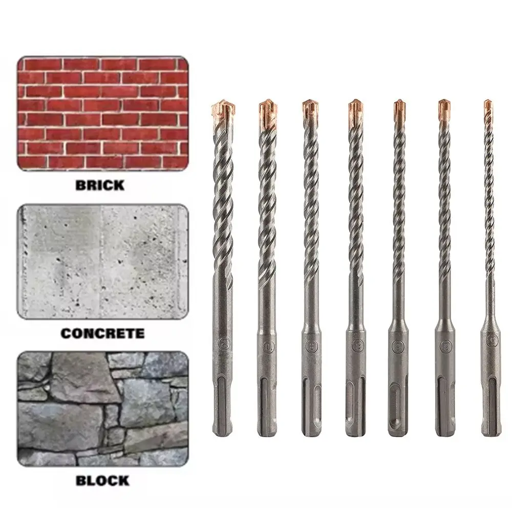 Carbide Cross Head Drill Bits Set 5/6/8/10/12mm Wear Resistant Tile Porcelain Drill Bit Multifunctional SDS PLUS Shank
Carbide Cross Head Drill Bits Set 5/6/8/10/12mm Wear Resistant Tile Porcelain Drill Bit Multifunctional SDS PLUS Shank