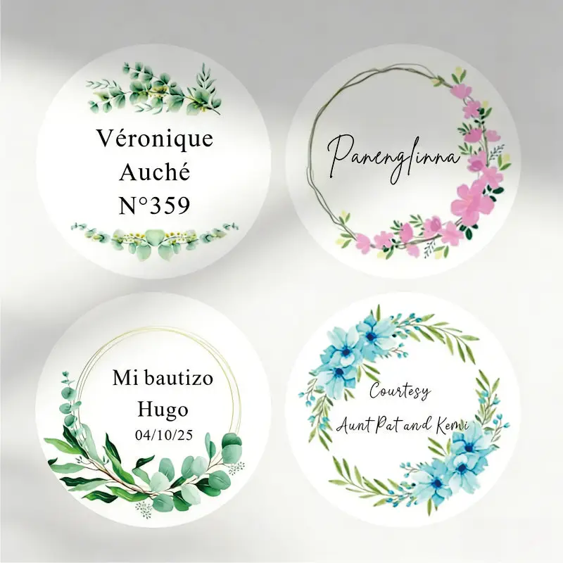 Personalized round name tags, customizable with name and date, thank you tags, exclusively for brides
Personalized round name tags, customizable with name and date, thank you tags, exclusively for brides