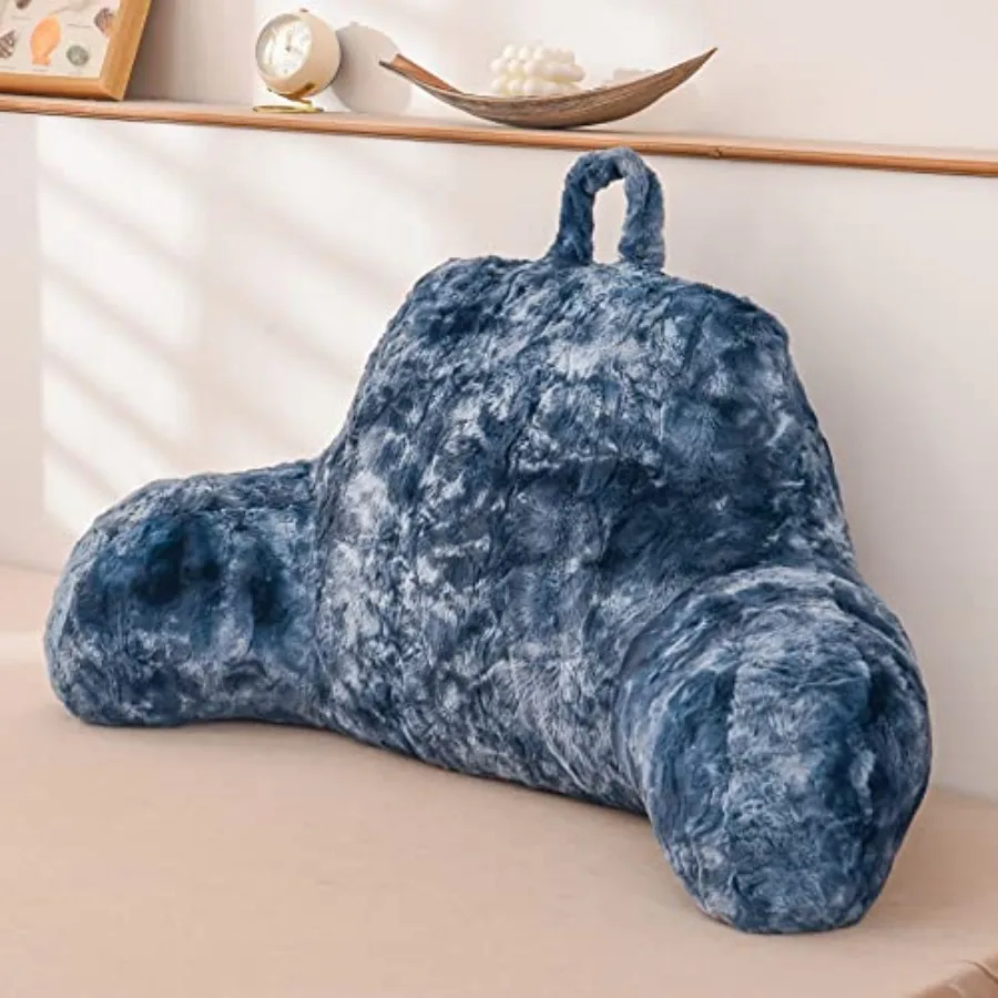 Faux Fur Reading Pillow Bed Wedge Adult Backrest with Arms Back Support for Sitting Up in Bed/Couch for BedrestTie Dyed
Faux Fur Reading Pillow Bed Wedge Adult Backrest with Arms Back Support for Sitting Up in Bed/Couch for BedrestTie Dyed
