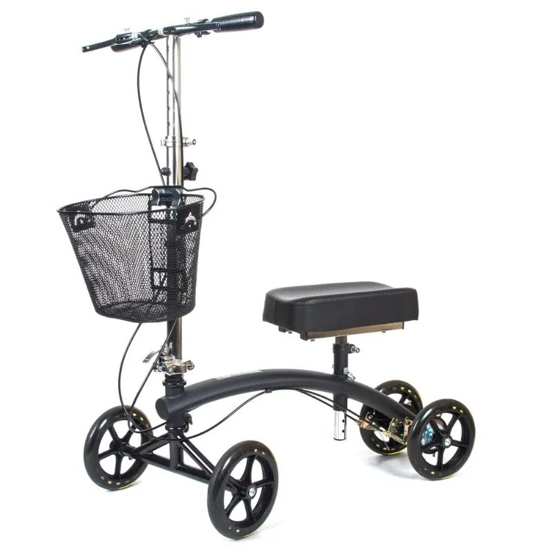 BodyMed Heavy-Duty Knee Walker with Dual Brakes and Metal Basket - Collapsible and Adjustable Scooter, Broken Leg Caddy
BodyMed Heavy-Duty Knee Walker with Dual Brakes and Metal Basket - Collapsible and Adjustable Scooter, Broken Leg Caddy