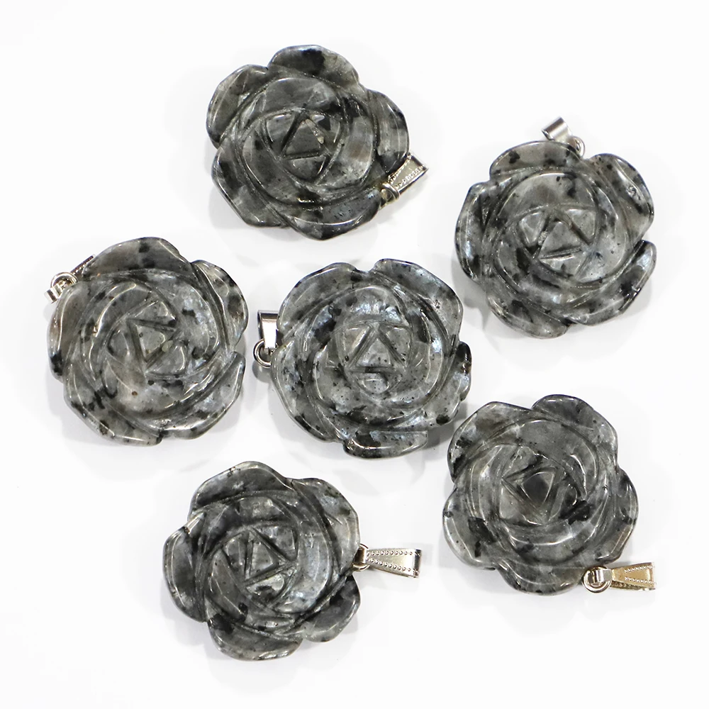 4pcs/lot Best Selling Fashion Natural Glitter Stone Rose Flower Pendants Necklace Carved Charms Diy Jewelry Accessory Wholesale
4pcs/lot Best Selling Fashion Natural Glitter Stone Rose Flower Pendants Necklace Carved Charms Diy Jewelry Accessory Wholesale