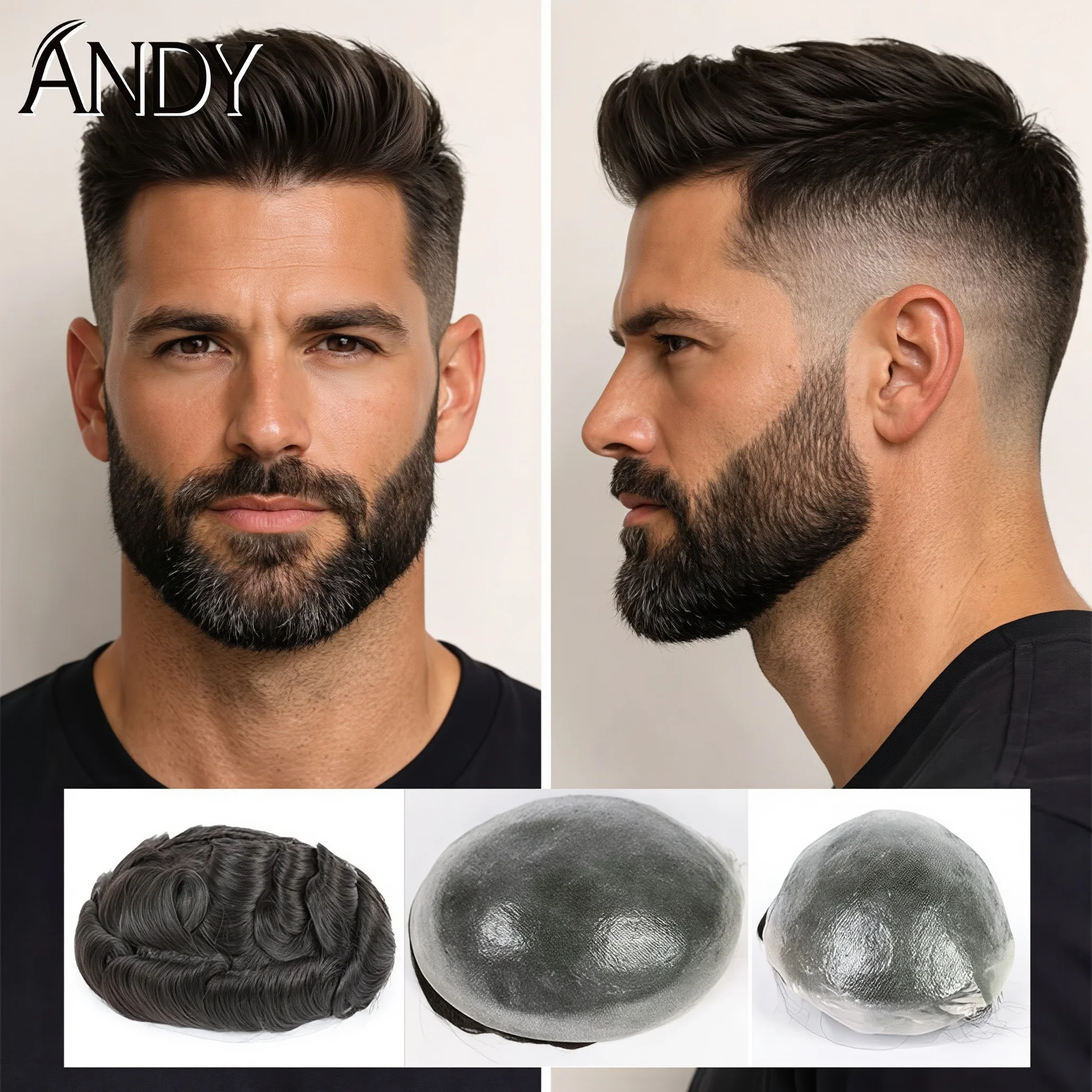 Men Toupee 0.02-0.04mm Super Thin Skin Natural Hairline European Human Hair Invisible Male Wig Hair Prosthesis Hair
Men Toupee 0.02-0.04mm Super Thin Skin Natural Hairline European Human Hair Invisible Male Wig Hair Prosthesis Hair