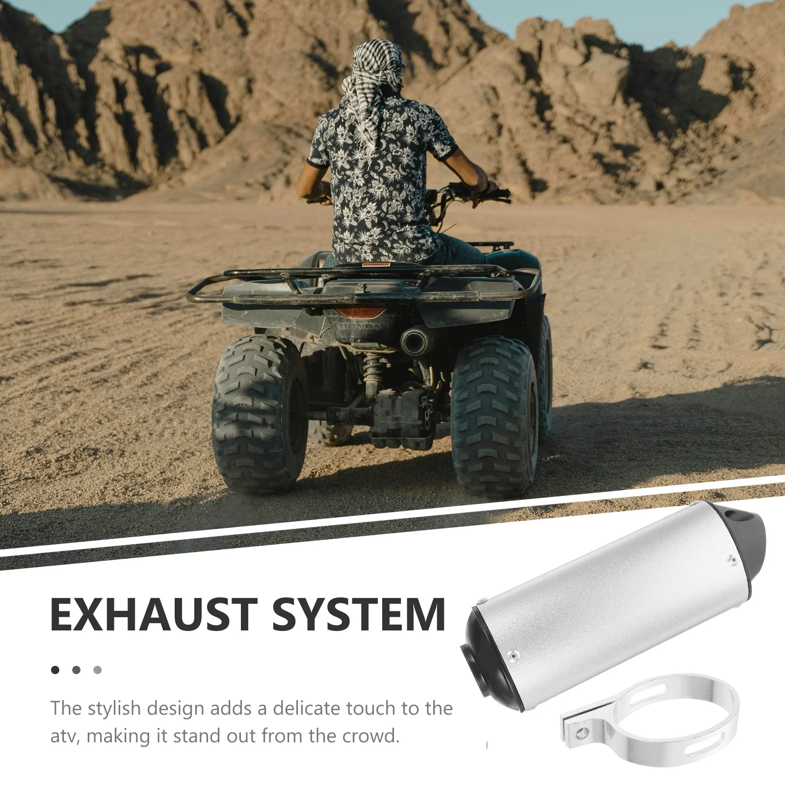 28Mm Aluminum Exhaust Tip Motorcycle Muffler Replacement for Atv Car Universal Fit Enhanced Durability Shock Absorption Modern
28Mm Aluminum Exhaust Tip Motorcycle Muffler Replacement for Atv Car Universal Fit Enhanced Durability Shock Absorption Modern