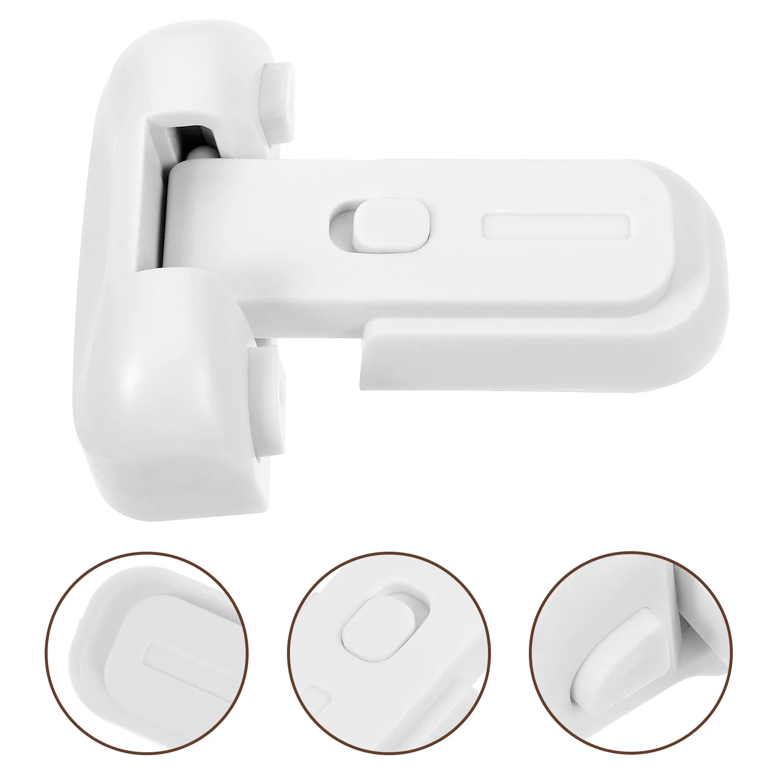 Child Safety Refrigerator Lock Plastic Sturdy Easy Install Fridge Door Lock Baby Proofing Cabinet Locks for Kids Safety
Child Safety Refrigerator Lock Plastic Sturdy Easy Install Fridge Door Lock Baby Proofing Cabinet Locks for Kids Safety
