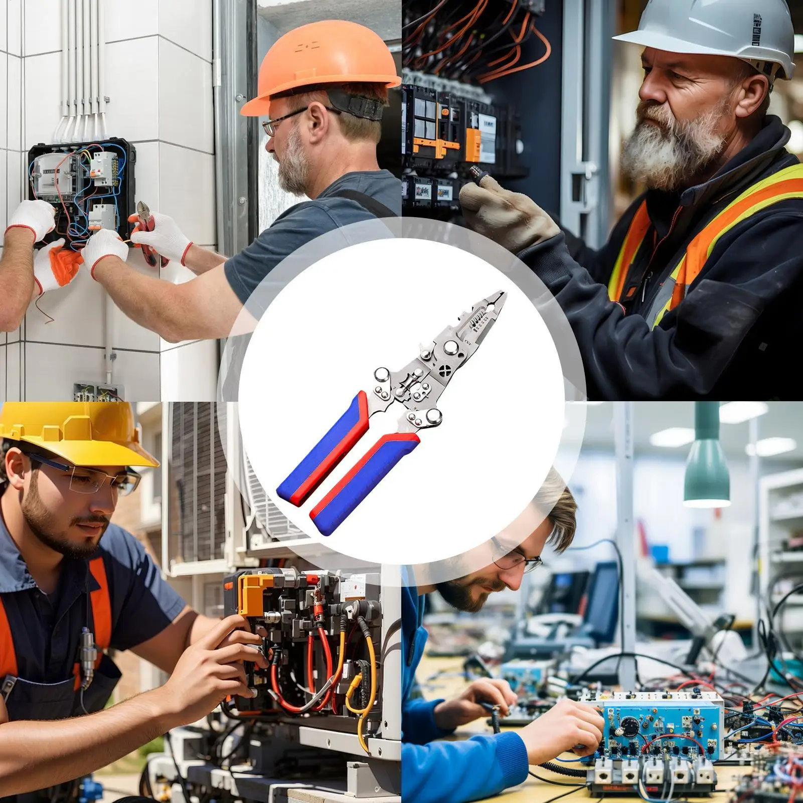 Многофункциональный инструмент для зачистки проводов с тестером напряжения, электрик, инструмент для зачистки проводов, кабельный резак для домашней фабрики, гаражной мастерской
Многофункциональный инструмент для зачистки проводов с тестером напряжения, электрик, инструмент для зачистки проводов, кабельный резак для домашней фабрики, гаражной мастерской