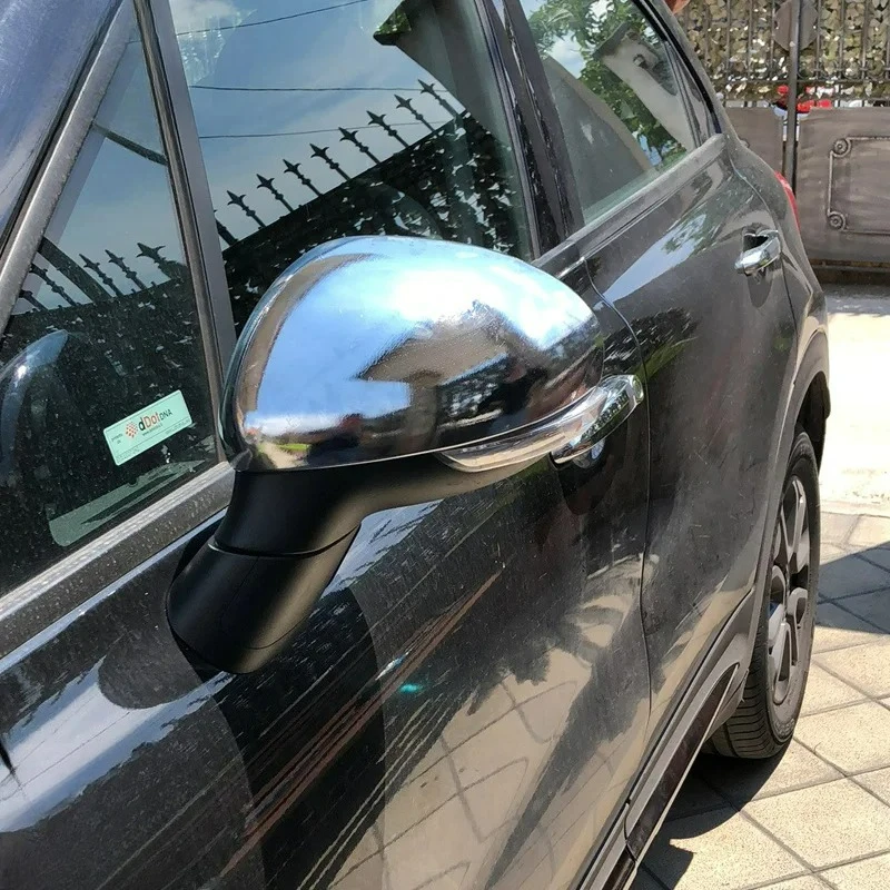 Durable For FIAT 500X 2014-2019 Chrome Side Wing Fender Rearview Mirror Cover
Durable For FIAT 500X 2014-2019 Chrome Side Wing Fender Rearview Mirror Cover