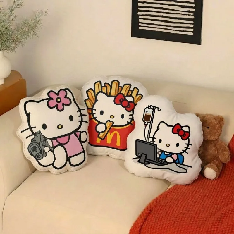 35cm Hello Kitty Irregular Shape Pillow Soft Hamburger Shaped Kitty Cute Elastic Fries Shaped Kitty Plush Pillow Decoration Gift
35cm Hello Kitty Irregular Shape Pillow Soft Hamburger Shaped Kitty Cute Elastic Fries Shaped Kitty Plush Pillow Decoration Gift
