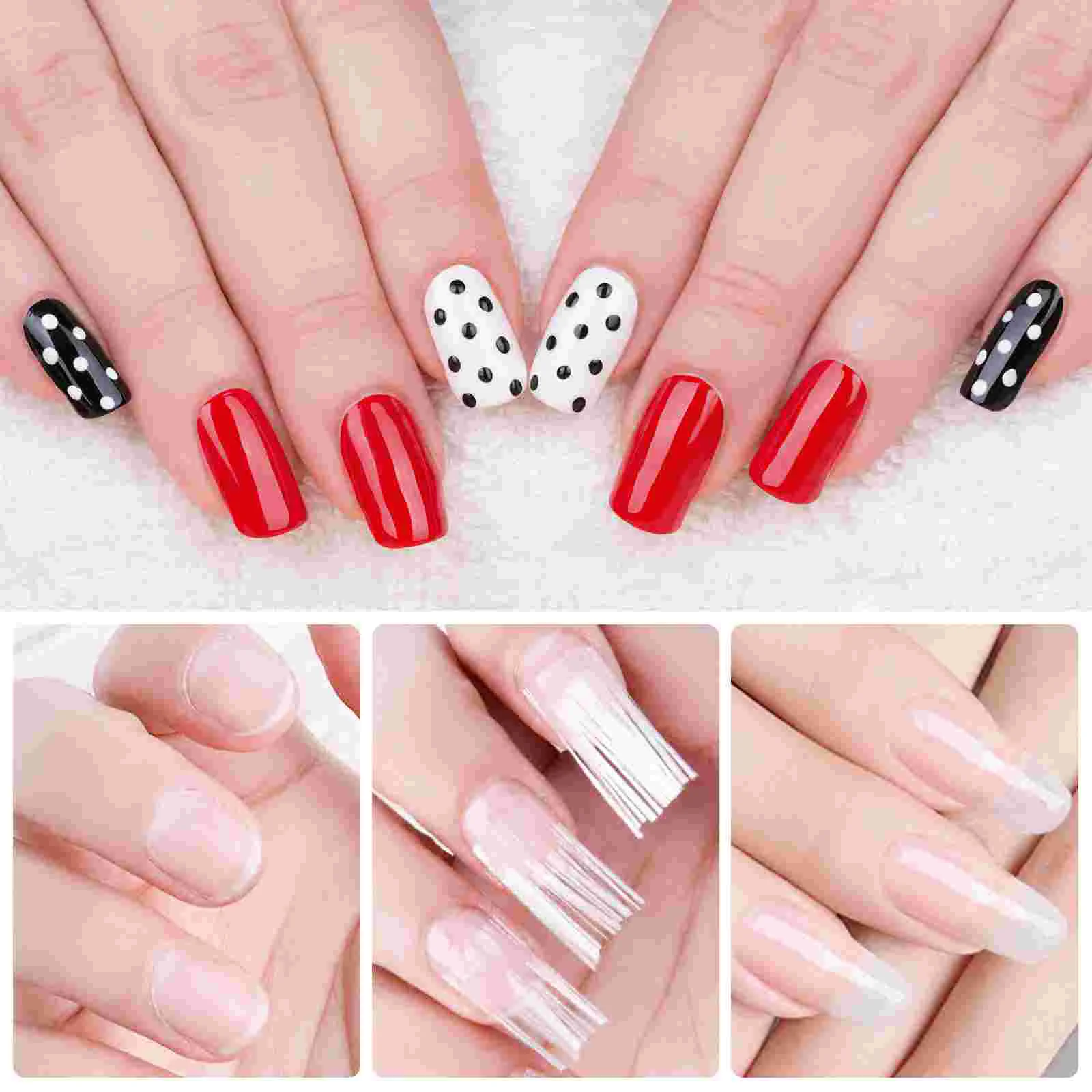 Manicure Kit Nail Fiber Flexible Suite Extension Fiberglass Nails Lengthening Tools DIY
Manicure Kit Nail Fiber Flexible Suite Extension Fiberglass Nails Lengthening Tools DIY