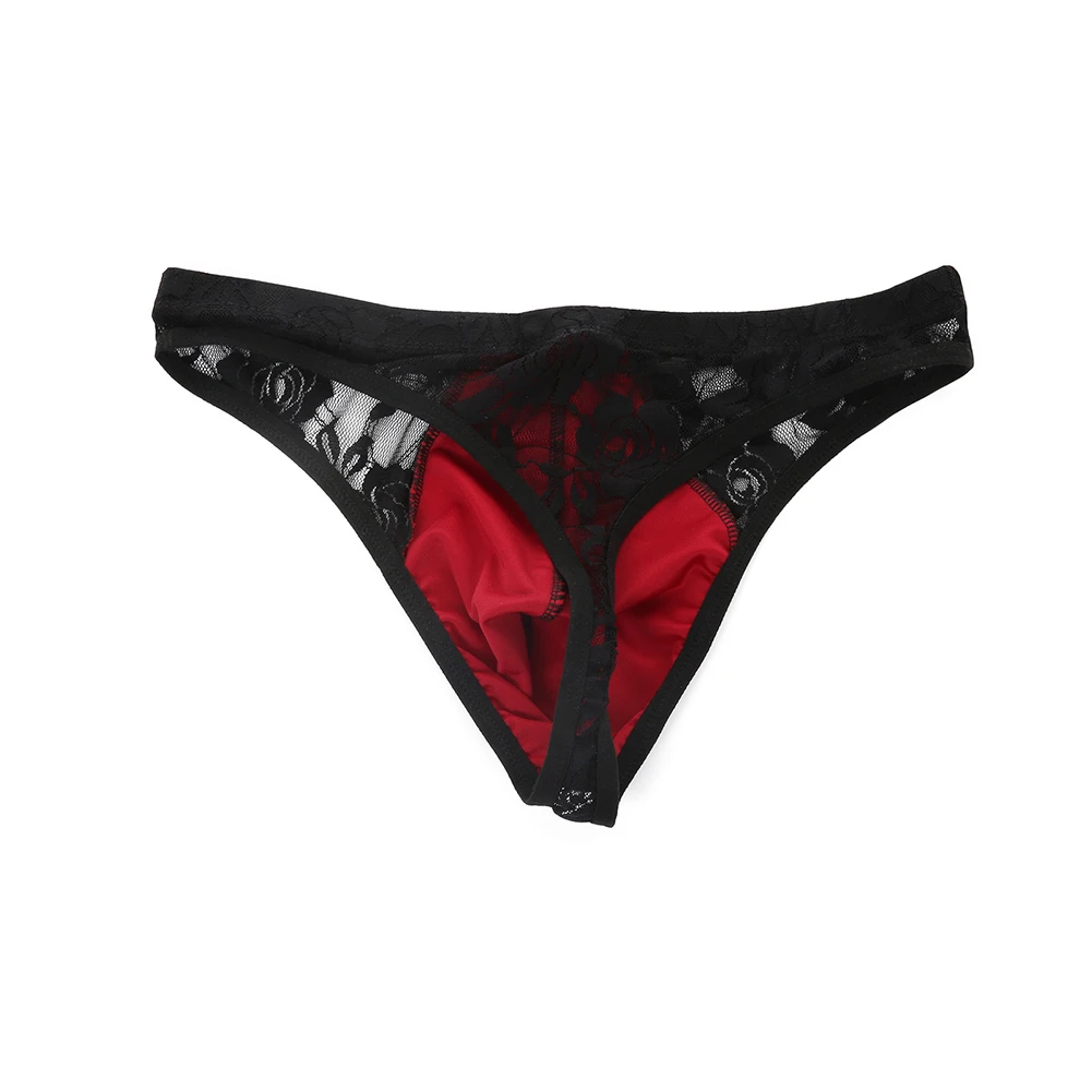 G-strings Mens Red Thongs Lace Underwear Sexy Lingerie T-back Transparent Underpants Gay Sissy Pouch Knickers Briefs
G-strings Mens Red Thongs Lace Underwear Sexy Lingerie T-back Transparent Underpants Gay Sissy Pouch Knickers Briefs