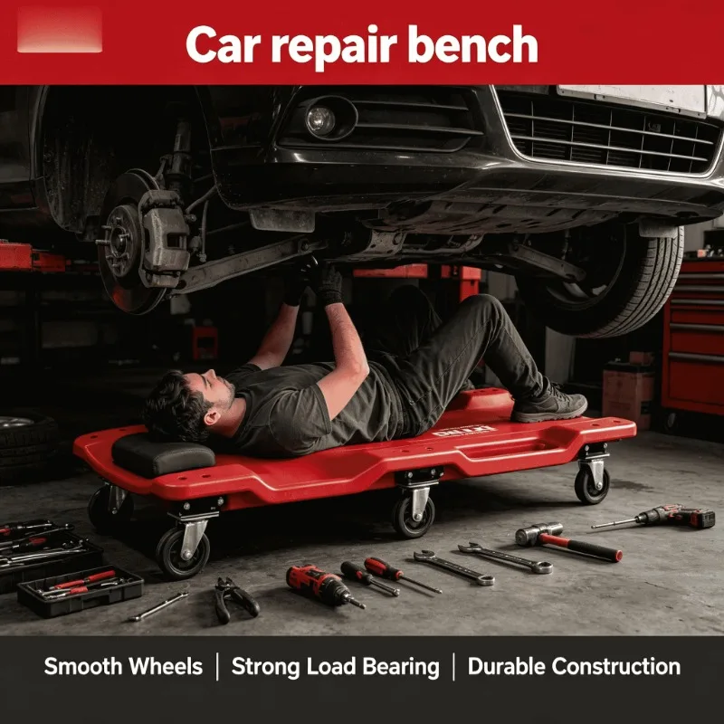Car Board Car Repair Ramps Low Profile Padded Rolling Wheels Car Mechanic Creeper Heavy Duty Foldable Steel Adjustable Headrest
Car Board Car Repair Ramps Low Profile Padded Rolling Wheels Car Mechanic Creeper Heavy Duty Foldable Steel Adjustable Headrest