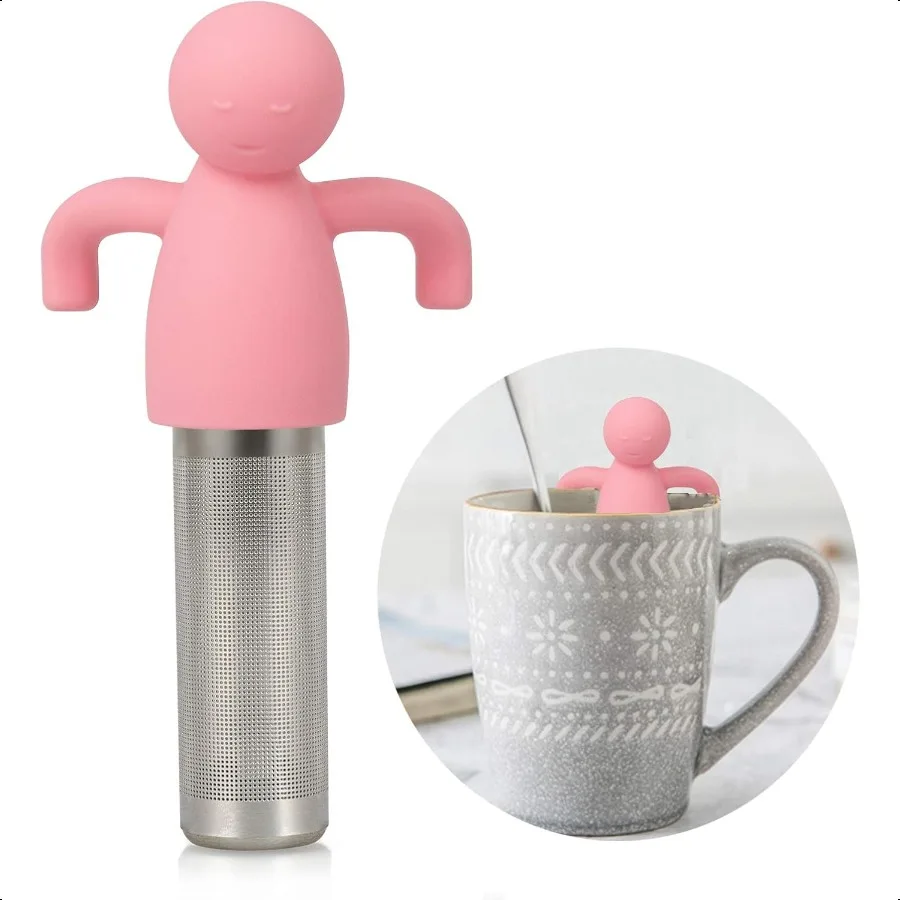 Loose Leaf Tea Steeper Cute Tea Infuser for Girl Extra Fine Mesh Tea Ball Stainless Steel Tea Filter with Silicone Lid for Cup
Loose Leaf Tea Steeper Cute Tea Infuser for Girl Extra Fine Mesh Tea Ball Stainless Steel Tea Filter with Silicone Lid for Cup