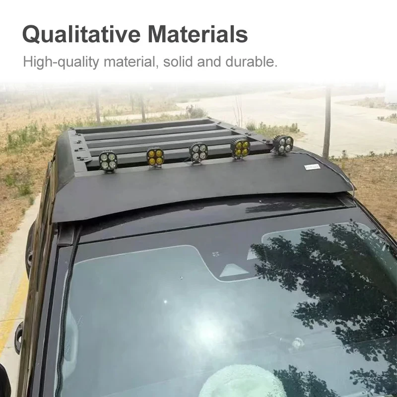 High Quality Manganese Steel Heavy Duty Roll Bar with Roof Rack Pickup Truck Roof Platform Anti-Rust Universal Fit Offroad
High Quality Manganese Steel Heavy Duty Roll Bar with Roof Rack Pickup Truck Roof Platform Anti-Rust Universal Fit Offroad