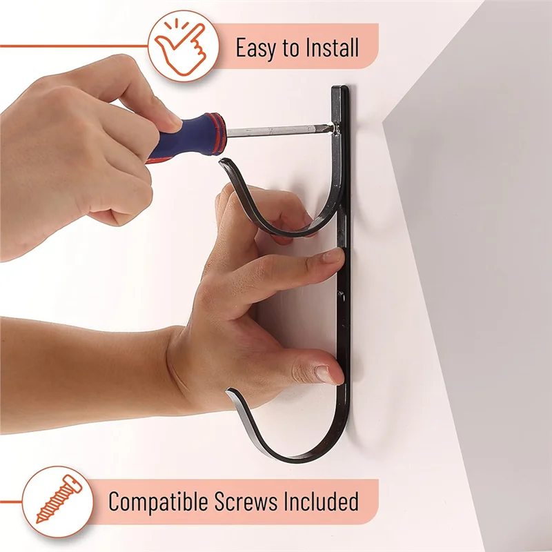 BAAR-Pool Pole Hanger 4Pc,Hooks For Telescopic Poles,Skimmers,Leaf Rakes,Nets,Brushes,Vacuum Hose,Garden Tools And Swimming
BAAR-Pool Pole Hanger 4Pc,Hooks For Telescopic Poles,Skimmers,Leaf Rakes,Nets,Brushes,Vacuum Hose,Garden Tools And Swimming