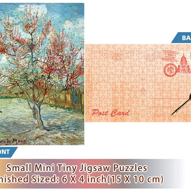 150PCS Mini Test Tube Jigsaw Puzzle Decompression Toys Peach Tree in Bloom Famous Painting Puzzle for Aldult Family Game
150PCS Mini Test Tube Jigsaw Puzzle Decompression Toys Peach Tree in Bloom Famous Painting Puzzle for Aldult Family Game