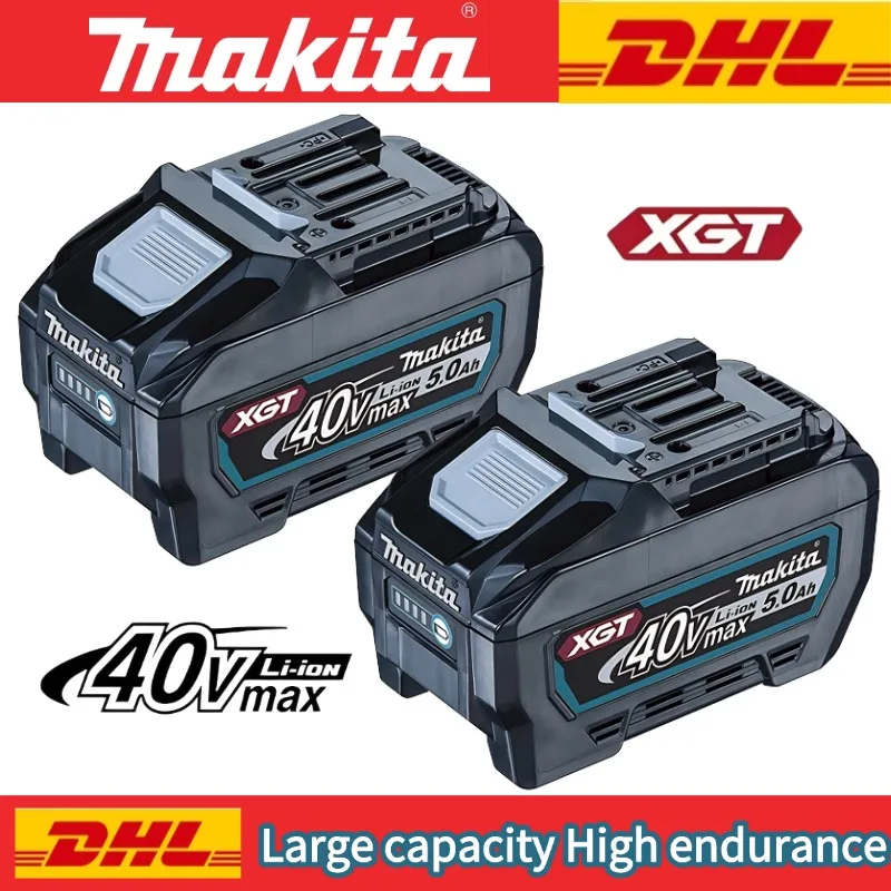 Makita 40V Battery BL4040 BL4050, 4.0Ah 5.0Ah Rechargeable Li-ion Battery Pack for Makita 40V Max XGT Power Tools
Makita 40V Battery BL4040 BL4050, 4.0Ah 5.0Ah Rechargeable Li-ion Battery Pack for Makita 40V Max XGT Power Tools
