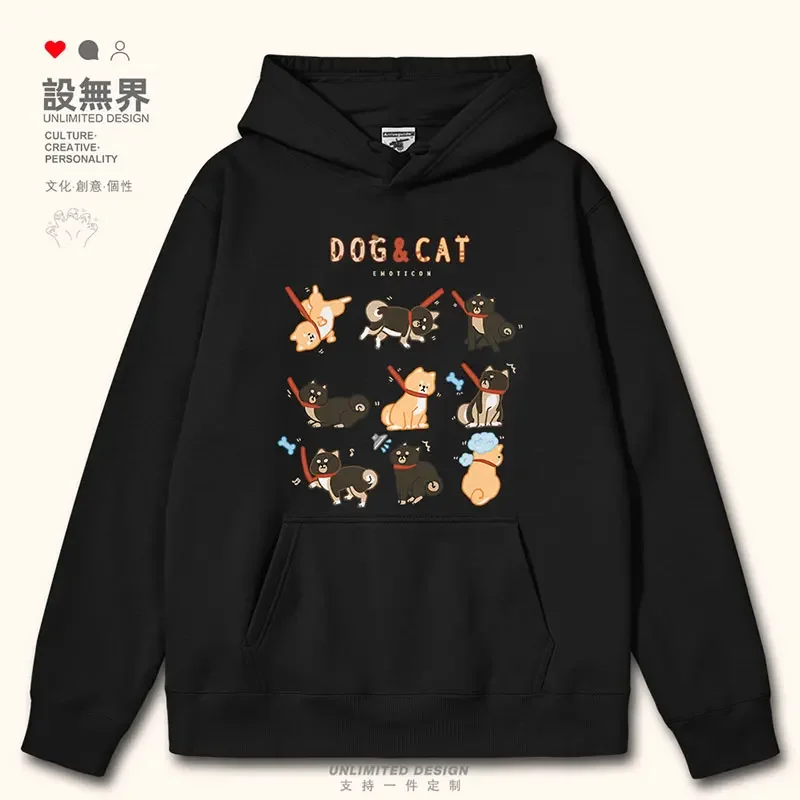 Японская собака Шиба и собака, командная игра, мультяшные мужские толстовки с капюшоном, трикотажные изделия, модное спортивное новое пальто, осенне-зимняя одежда 
Японская собака Шиба и собака, командная игра, мультяшные мужские толстовки с капюшоном, трикотажные изделия, модное спортивное новое пальто, осенне-зимняя одежда