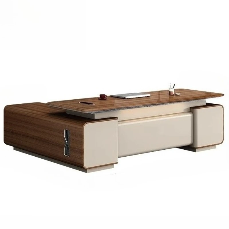 Boss Office Chinese Desk Simple Modern Design Minimalist Reading Desks Unique Light Luxury High Quality Schreibtisch Furniture
Boss Office Chinese Desk Simple Modern Design Minimalist Reading Desks Unique Light Luxury High Quality Schreibtisch Furniture