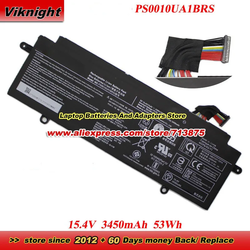 PS0010UA1BRS battery 15.4V 3450mAh 53Wh for PORTEGE X30W-J X30W-K X30W-J-02F X30W-J-061 X30W-J-10Z X30W-K-0JS X30W-K-13H
PS0010UA1BRS battery 15.4V 3450mAh 53Wh for PORTEGE X30W-J X30W-K X30W-J-02F X30W-J-061 X30W-J-10Z X30W-K-0JS X30W-K-13H