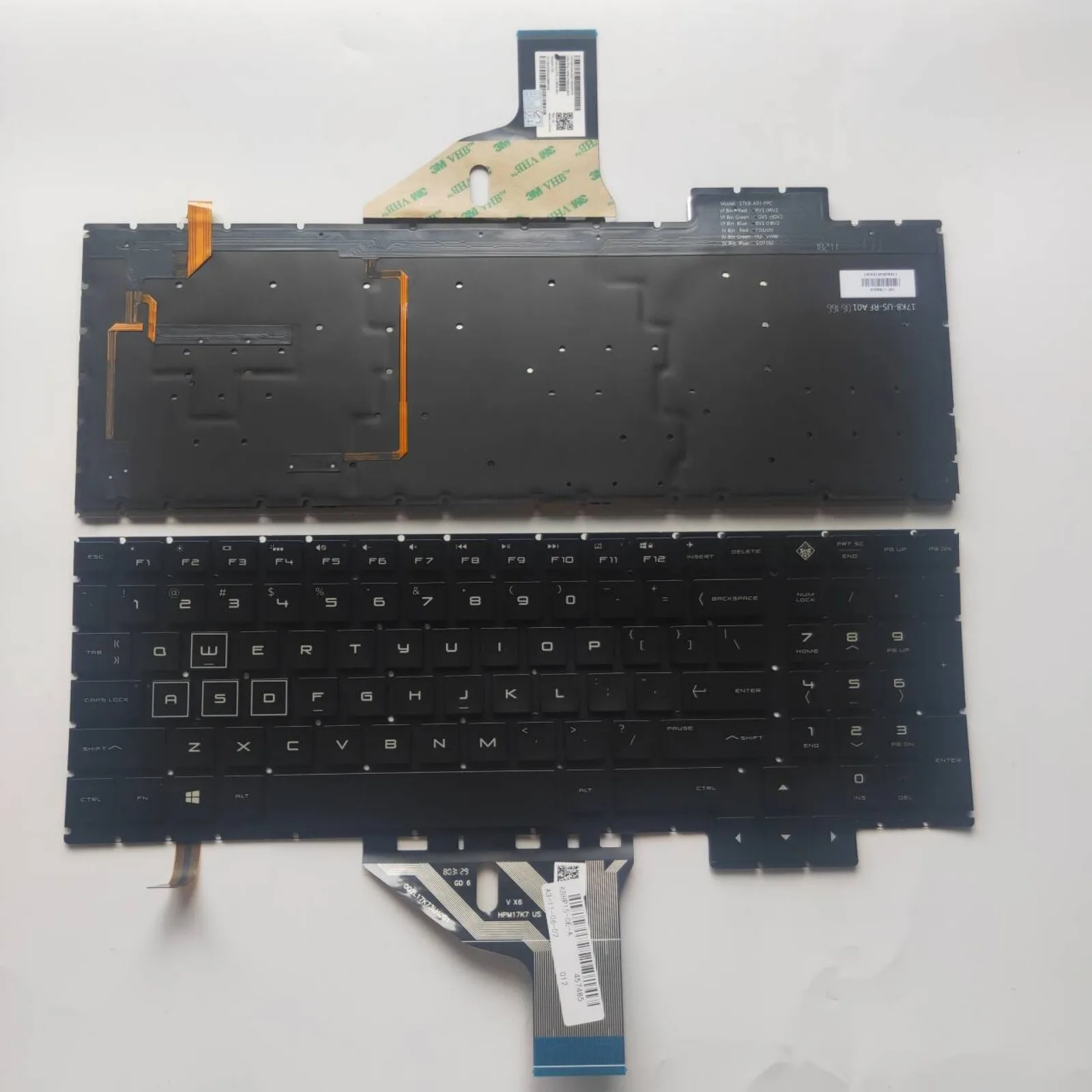 Laptop keyboard US Layout for HP OMEN 15-CE 15-ce020ca 15-ce008ca 15-ce004na 15-ce017na
Laptop keyboard US Layout for HP OMEN 15-CE 15-ce020ca 15-ce008ca 15-ce004na 15-ce017na