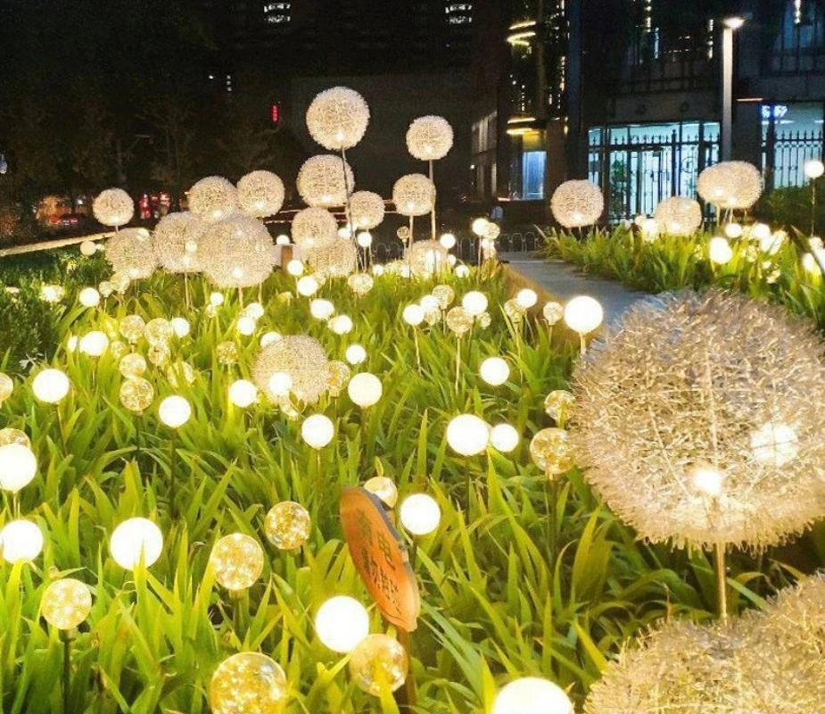 10 Combo Solar Dandelion Ball Lights, Aluminum Wire Globe Lamps, Waterproof Ground Plug Lights for Garden Lawn Park Decoration
10 Combo Solar Dandelion Ball Lights, Aluminum Wire Globe Lamps, Waterproof Ground Plug Lights for Garden Lawn Park Decoration