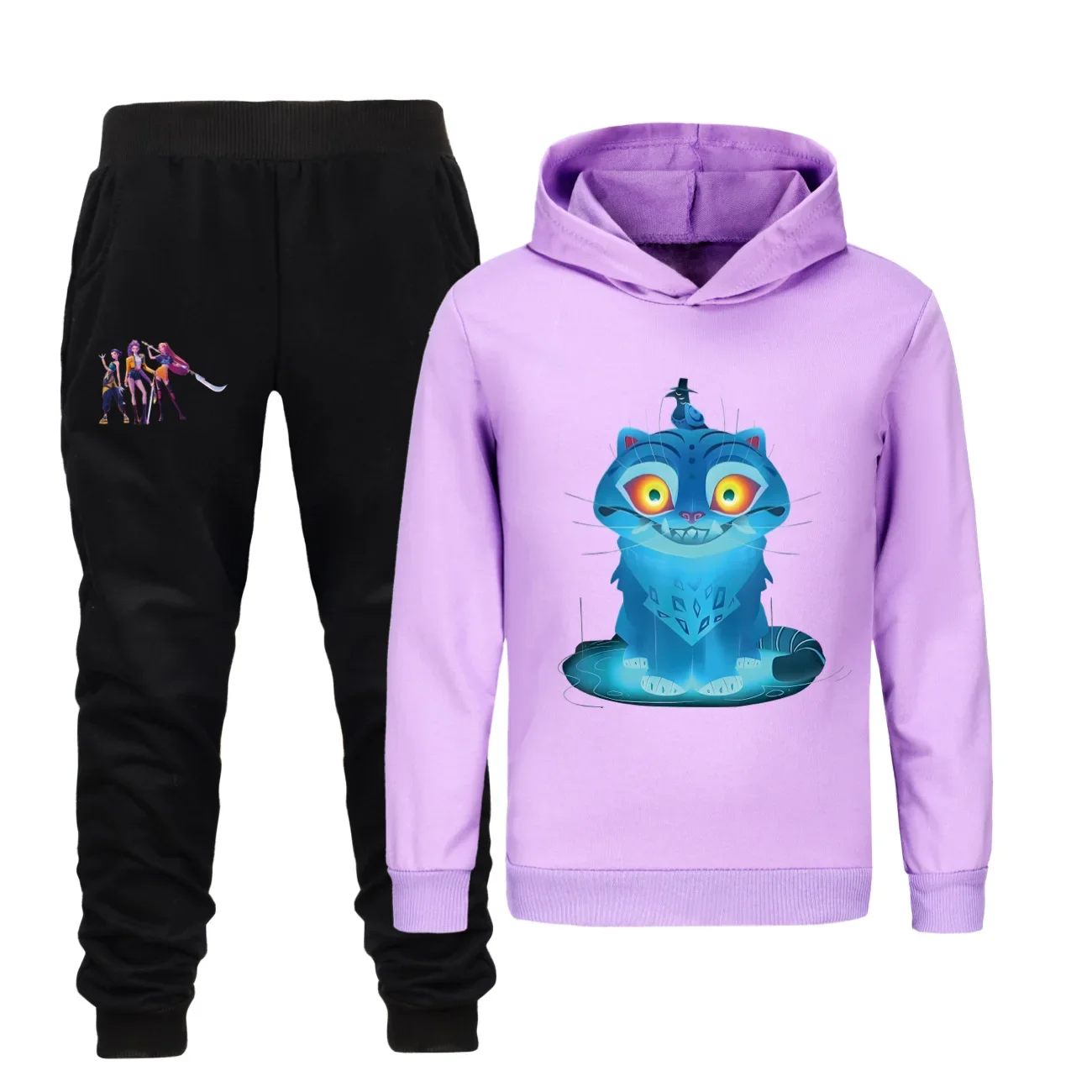 Girlsgroup KPop Demon Hunters Clothes Kids K-pop Hoodies Sweatshirts Pants 2pcs Sets Toddler Girls Outfits Teen Boys Tracksuits
Girlsgroup KPop Demon Hunters Clothes Kids K-pop Hoodies Sweatshirts Pants 2pcs Sets Toddler Girls Outfits Teen Boys Tracksuits