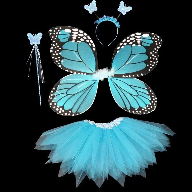 4 pièces offre spéciale Halloween Cosplay fée ailes d'ange insecte thème Costume pour enfants filles ailes de papillon Costume
4 pièces offre spéciale Halloween Cosplay fée ailes d'ange insecte thème Costume pour enfants filles ailes de papillon Costume