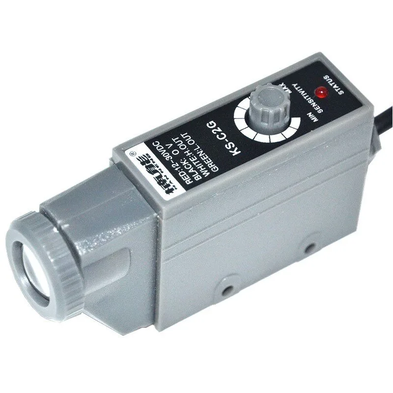Color Label Sensor KS-C2W G R Photoelectric Switch, High Precision Deviation Correction Photoelectric Eye Bag Making Machine Ele
Color Label Sensor KS-C2W G R Photoelectric Switch, High Precision Deviation Correction Photoelectric Eye Bag Making Machine Ele