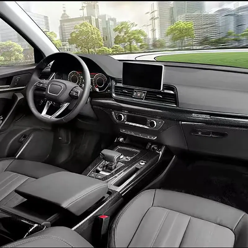 Накладки на интерьер под карбон для Audi Q5 (левый руль) 2018-2025 гг.
Накладки на интерьер под карбон для Audi Q5 (левый руль) 2018-2025 гг.