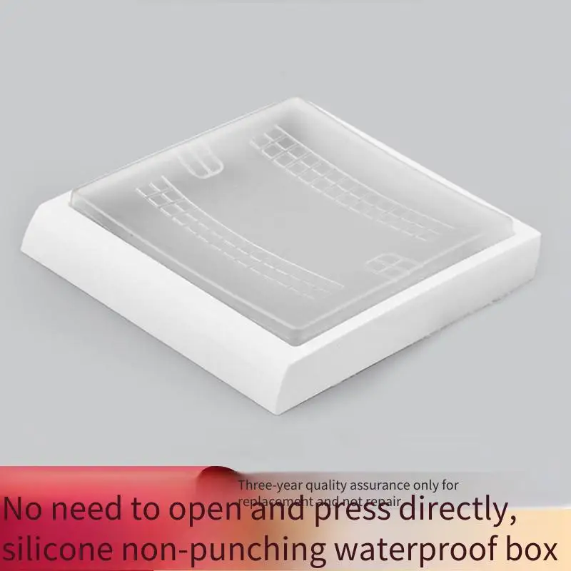 Silicone Switch Waterproof Box Bathroom Socket Cover Adhesive Splash-Proof Toilet Protective Enclosure for Kitchen And Bath
Silicone Switch Waterproof Box Bathroom Socket Cover Adhesive Splash-Proof Toilet Protective Enclosure for Kitchen And Bath