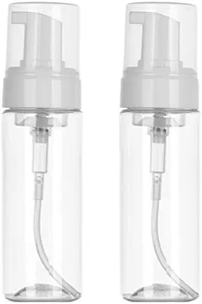 Foaming Dispenser 7oz Transparent Empty Spray Bottle 2Pcs Plastic Foam Pump for Travel Soap
Foaming Dispenser 7oz Transparent Empty Spray Bottle 2Pcs Plastic Foam Pump for Travel Soap