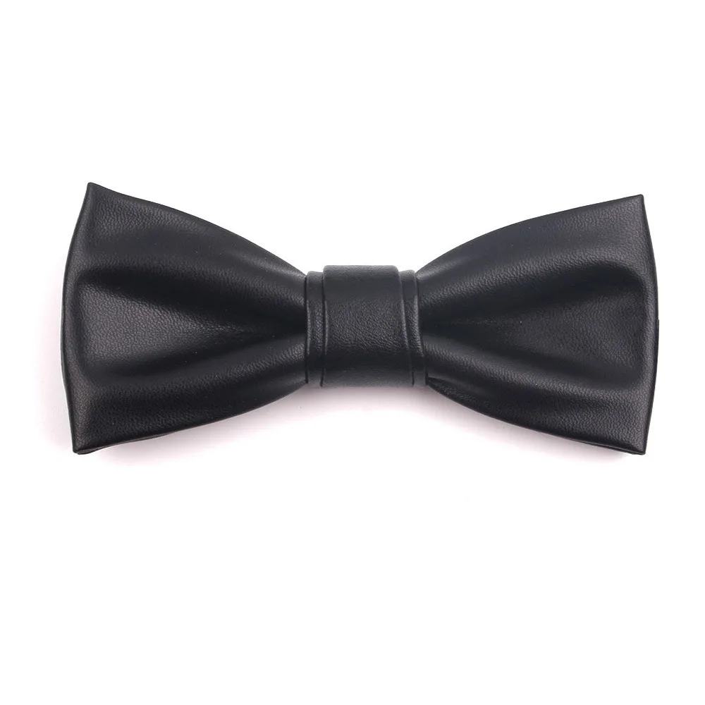 Classic Solid Color PU Leather Bow Tie Soft Textured Men Necktie Adjustable Bowknot Retro Cravat Shirt
Classic Solid Color PU Leather Bow Tie Soft Textured Men Necktie Adjustable Bowknot Retro Cravat Shirt