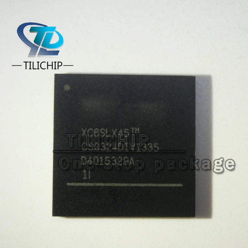XC6SLX45-L1CSG324I XC6SLX45 CSPBGA-324 Programmable Logic Device (CPLD/FPGA)brand new
XC6SLX45-L1CSG324I XC6SLX45 CSPBGA-324 Programmable Logic Device (CPLD/FPGA)brand new
