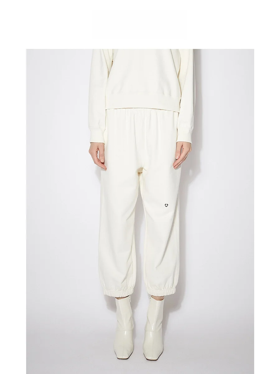 Cozy Fit Pure Cotton Casual Straight Leg Sweatpants Small Size Ice Cr Color Autumn Series Comfortable Spor Pants
Cozy Fit Pure Cotton Casual Straight Leg Sweatpants Small Size Ice Cr Color Autumn Series Comfortable Spor Pants