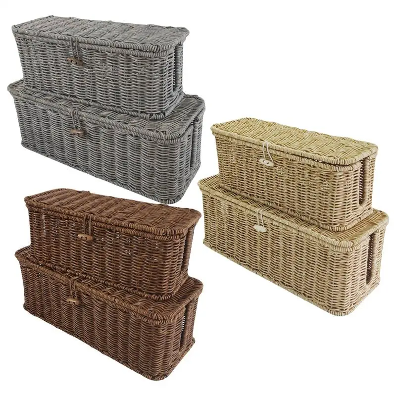 Handmade Cable Management Box, Durable Rattan Cable Organizer, 2 Open Slots Cords Hider Box, Under Desk Cord Organizer
Handmade Cable Management Box, Durable Rattan Cable Organizer, 2 Open Slots Cords Hider Box, Under Desk Cord Organizer