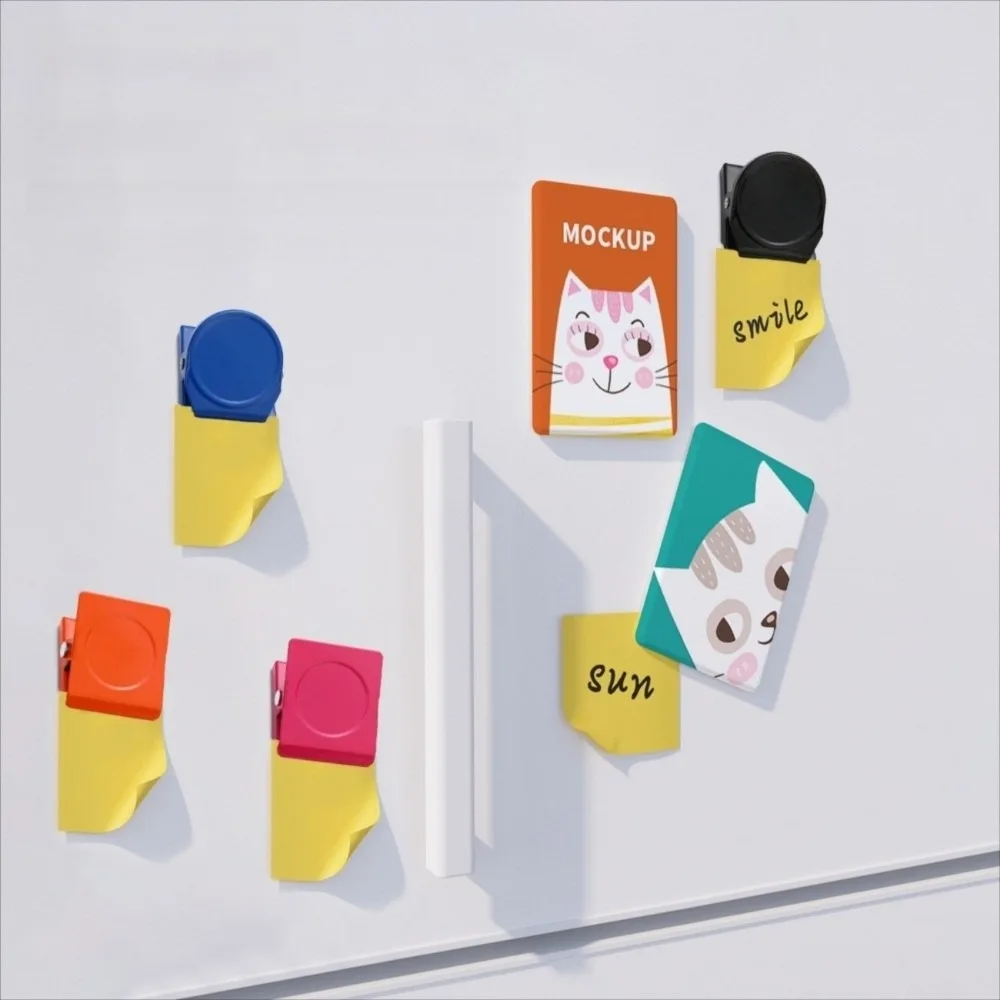New Round Round Magnetic Clip Multi-Functional Decorative Fridge Magnet 2 in 1 Metal Organizer Clip Home
New Round Round Magnetic Clip Multi-Functional Decorative Fridge Magnet 2 in 1 Metal Organizer Clip Home