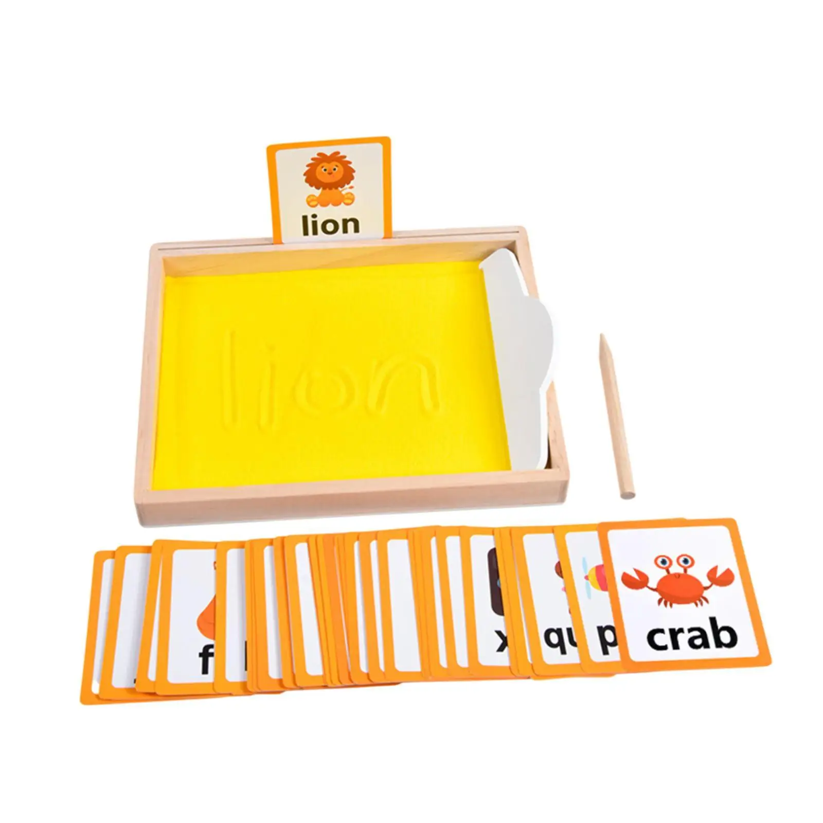 Montessori Sand Tray for Kids Writing Letters and Numbers Cognitive Development Sand Box Toy Montessori Sand Writing Tray
Montessori Sand Tray for Kids Writing Letters and Numbers Cognitive Development Sand Box Toy Montessori Sand Writing Tray