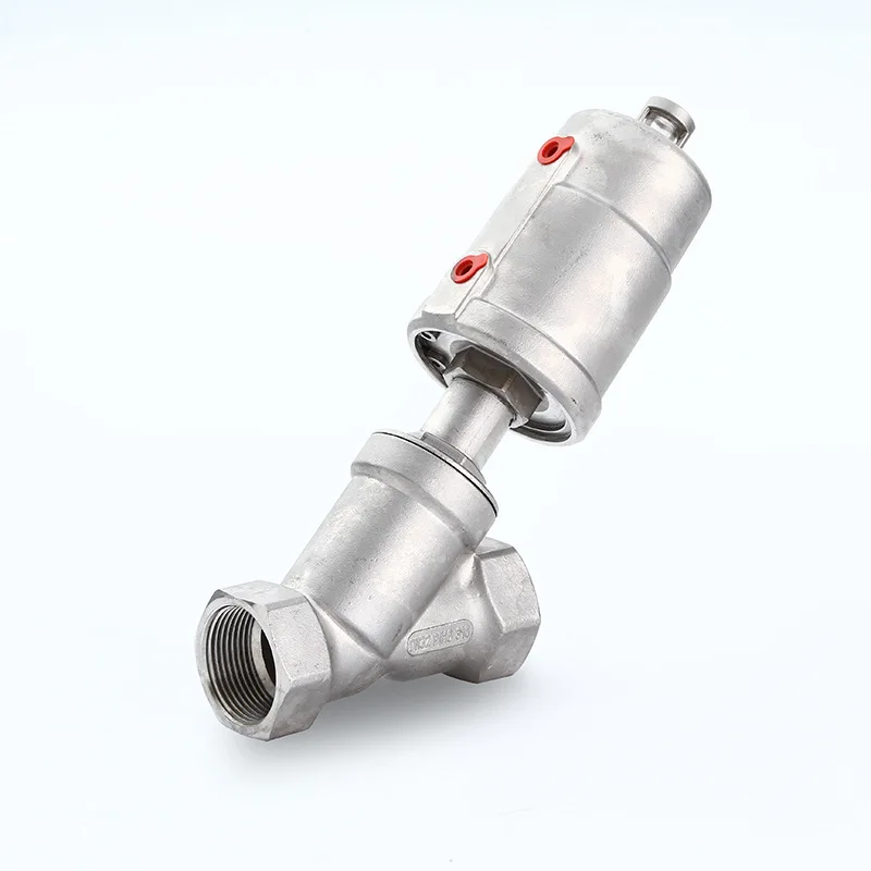 1PCS Stainless steel pneumatic Angle seat valve female thread welding clamp Y type high temperature steam Angle seat valve
1PCS Stainless steel pneumatic Angle seat valve female thread welding clamp Y type high temperature steam Angle seat valve