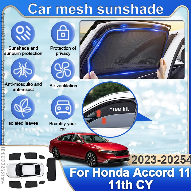 Для Honda Accord 11 11th CY 2023 2024 2025 Автомобильная шторка для бокового окна, защита от ультрафиолета, солнцезащитный козырек, лобовое стекло, летняя шторка, детали
Для Honda Accord 11 11th CY 2023 2024 2025 Автомобильная шторка для бокового окна, защита от ультрафиолета, солнцезащитный козырек, лобовое стекло, летняя шторка, детали