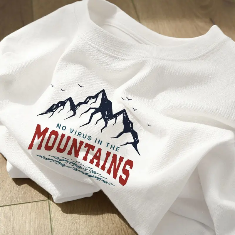 Korean version 100% pure cotton white round neck short sleeved T-shirt 2023 loose design, printed casual versatile top trend
Korean version 100% pure cotton white round neck short sleeved T-shirt 2023 loose design, printed casual versatile top trend
