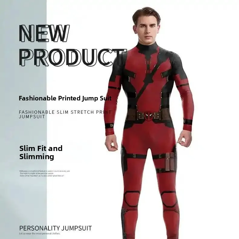 Deadpool Wolverine Adult Children's Performance Cosplay Costume Printed Slim Fit Onesie Men's Clothing Suit
Deadpool Wolverine Adult Children's Performance Cosplay Costume Printed Slim Fit Onesie Men's Clothing Suit