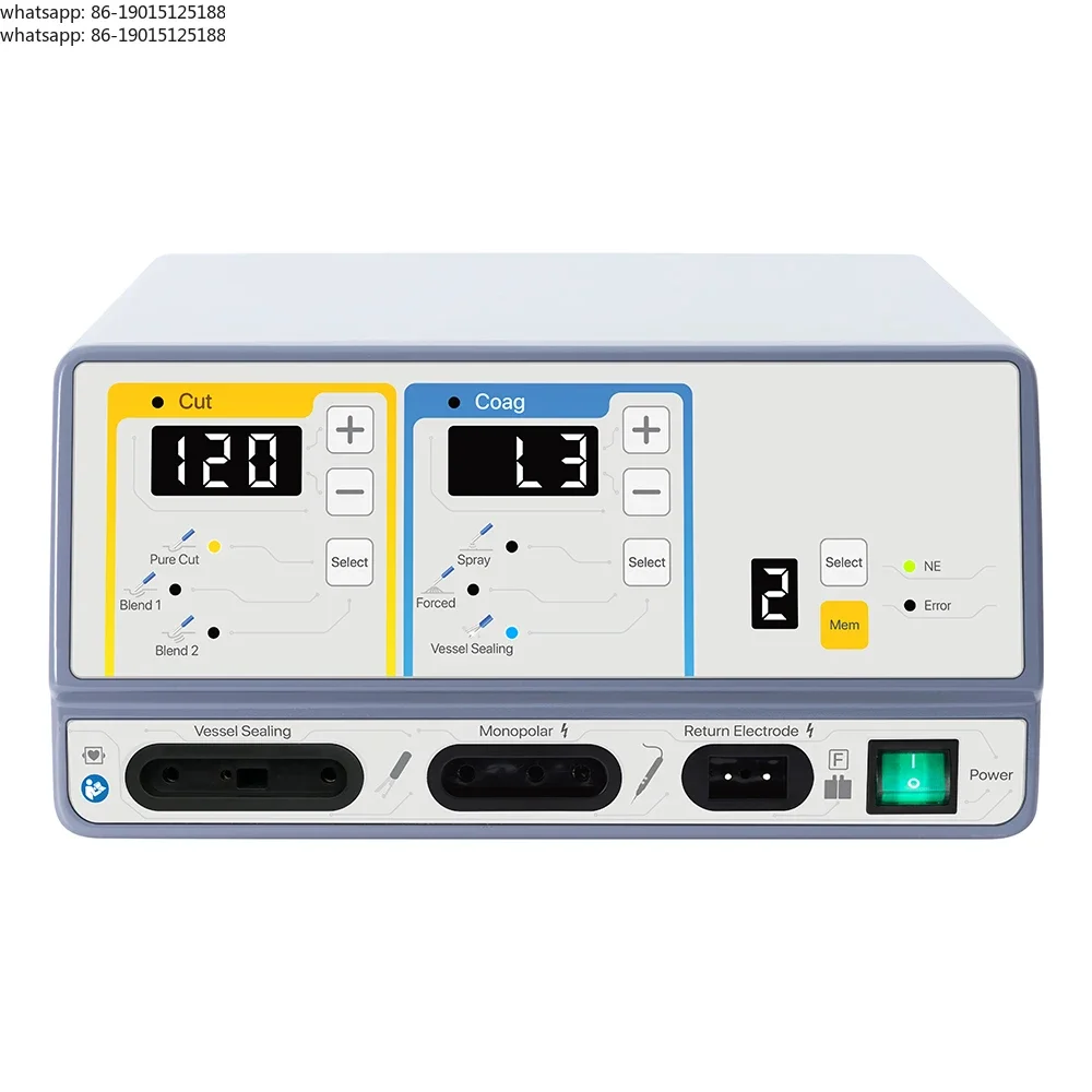Factory Direct 2026 The High Quality Surgical Monopolar and Bipolar Veterinary Electrosurgical Unit
Factory Direct 2026 The High Quality Surgical Monopolar and Bipolar Veterinary Electrosurgical Unit