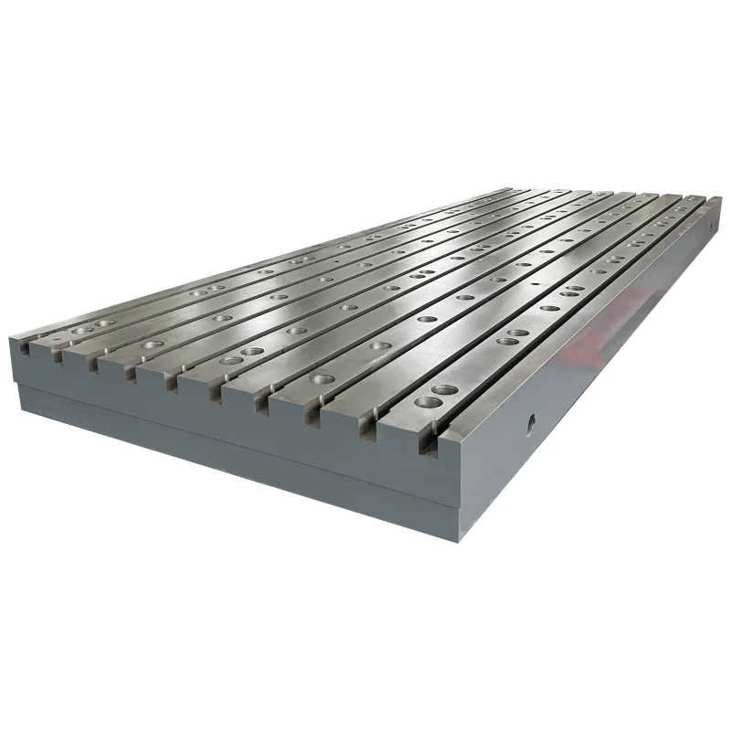Cast Iron Welding Platform T-groove Marking Plate Assembly Measurement Cast Iron Grinding Table Inspection Mold Table