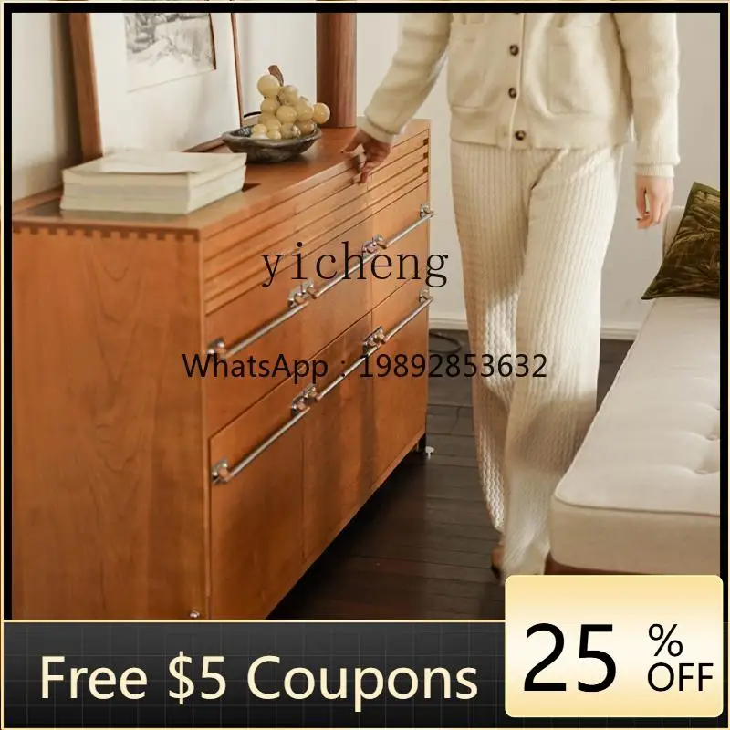 AA French Retro Solid Wood Chest of Drawers Vintage Style Sideboard Solid Wood Modern Minimalist Storage Bedside Cabinet
AA French Retro Solid Wood Chest of Drawers Vintage Style Sideboard Solid Wood Modern Minimalist Storage Bedside Cabinet