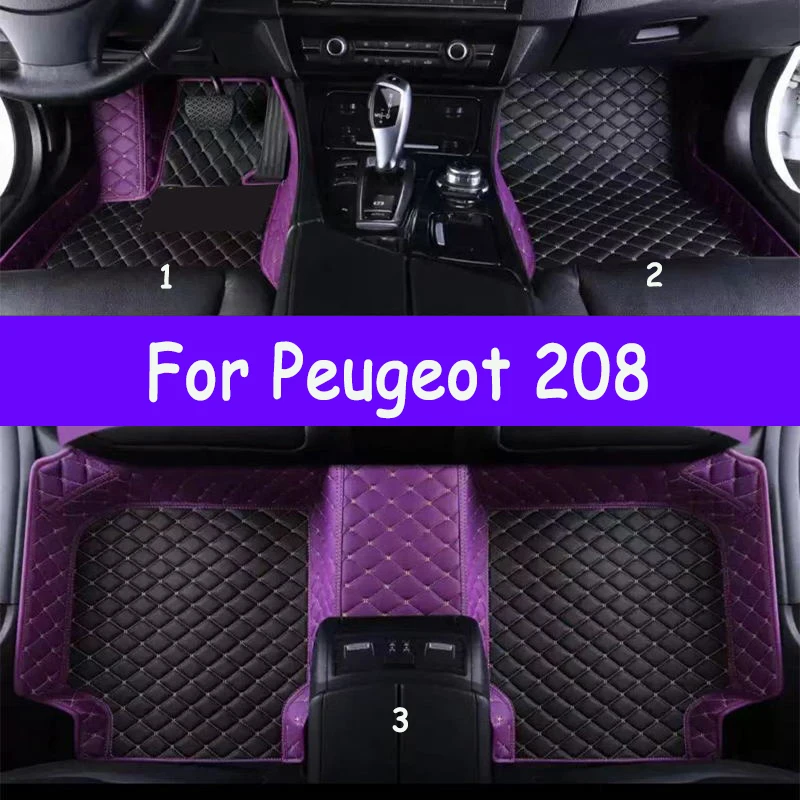Car Floor Mats For Peugeot 208 A9 2012~2018 Carpets Luxury Leather Mat Durable Rugs Anti Dirty Pad Set Car Accessories 2013 2014
Car Floor Mats For Peugeot 208 A9 2012~2018 Carpets Luxury Leather Mat Durable Rugs Anti Dirty Pad Set Car Accessories 2013 2014