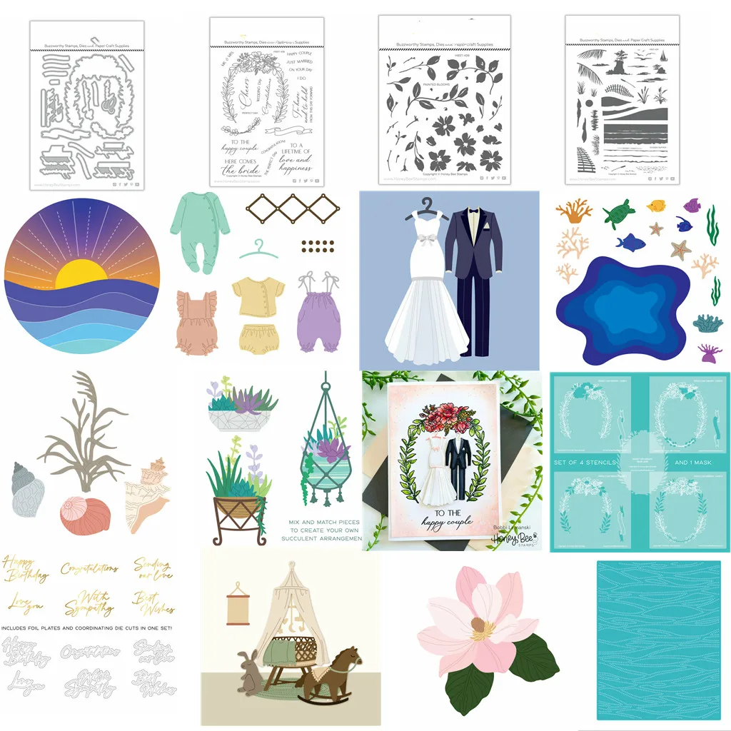 Flowers Seaside 2022 New Clear Stamps Metal Cutting Dies Stencil Hot Foil DIY Scrapbooking Card Paper Handmade Album Sheets
Flowers Seaside 2022 New Clear Stamps Metal Cutting Dies Stencil Hot Foil DIY Scrapbooking Card Paper Handmade Album Sheets