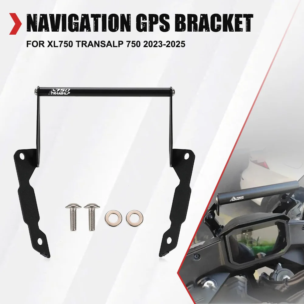 XL750 Transalp Navigation Bracket GPS Navigation Extension Bar Phone Bracket Holder For Honda XL750 TRANSALP 750 2023-2024-2025
XL750 Transalp Navigation Bracket GPS Navigation Extension Bar Phone Bracket Holder For Honda XL750 TRANSALP 750 2023-2024-2025